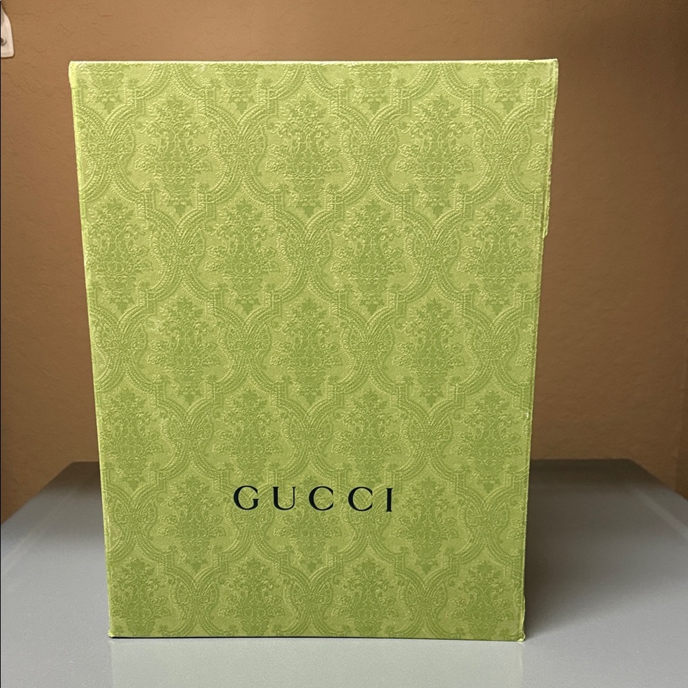 Gucci  Magnetic Light Green Patterned Box